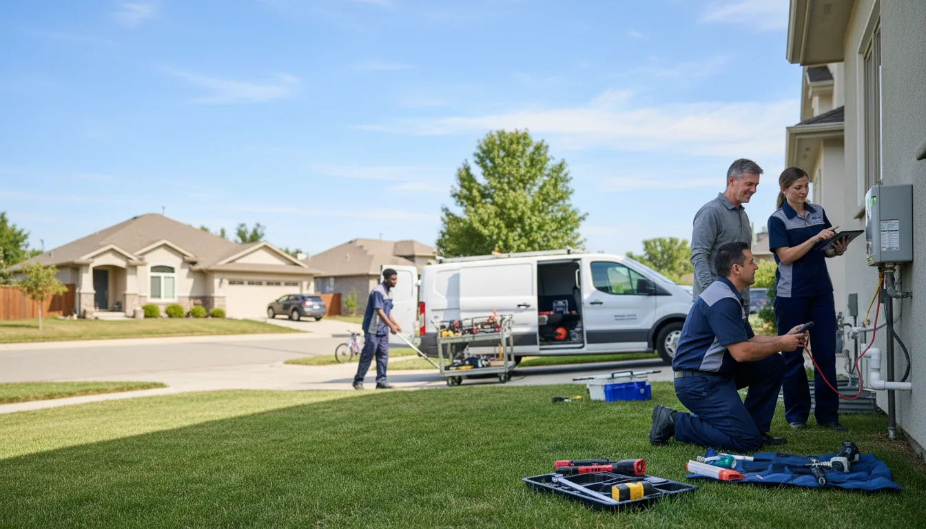 Tankless water heater service in La Grange, CA